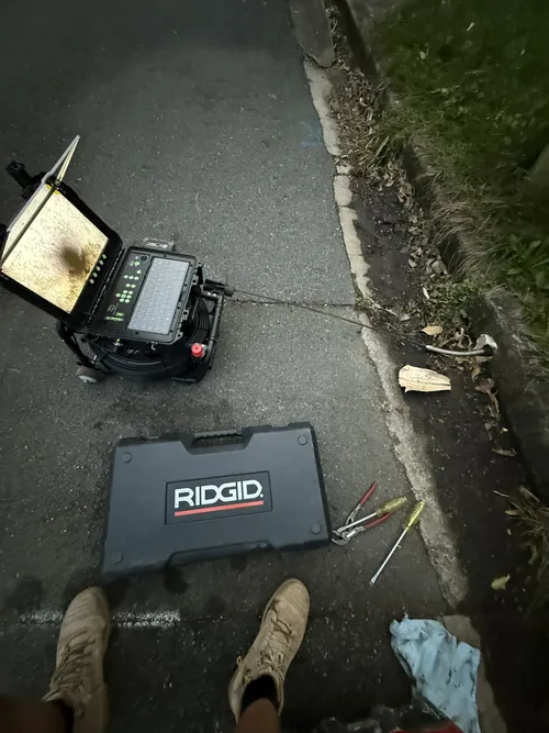 draintech conducting a cctv stormwater drain inspection