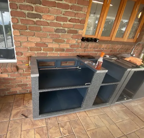 gas bayonet fittings being installed