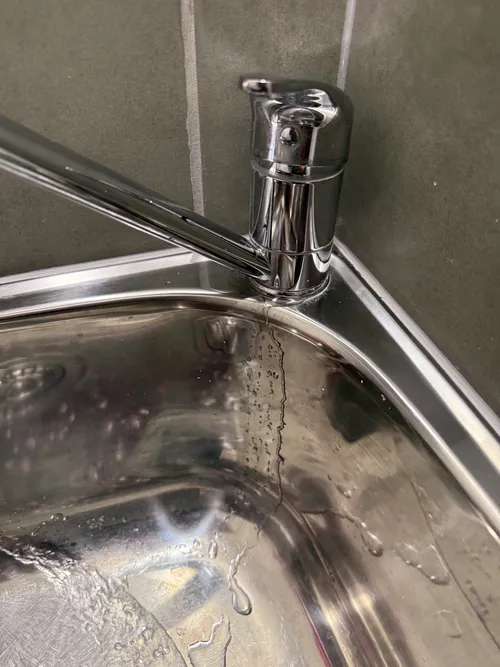leaking tap in a brisbane kitchen